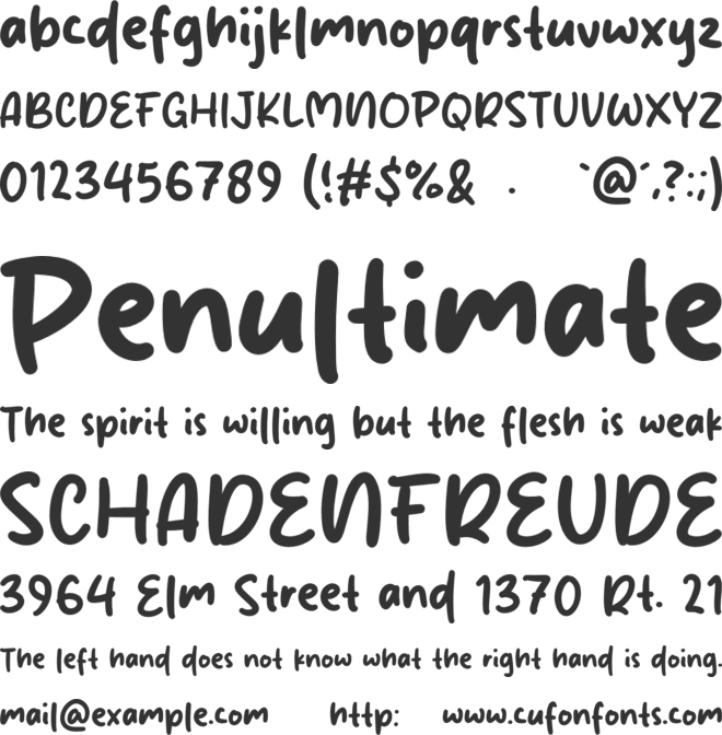 Camellia Shine font preview