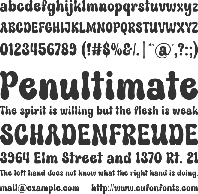 Nice Honey font preview