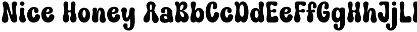 Nice Honey font