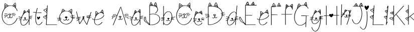 CatLowe font