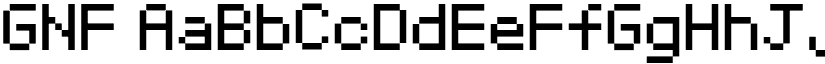GNF font