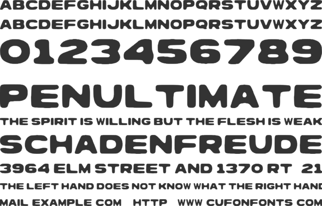 Waveswavs font preview