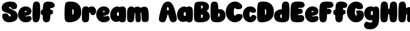 Self Dream font