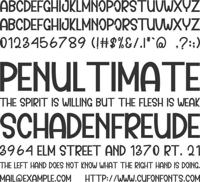 Honey Beach font preview