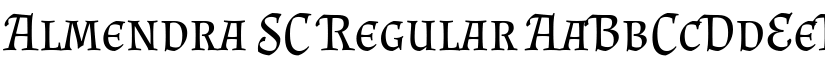Almendra SC font download