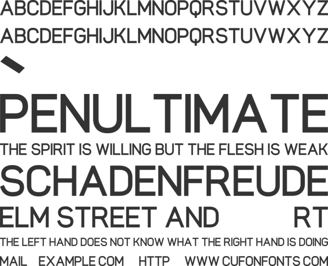 Chalkdusty font preview