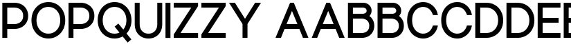 Popquizzy font