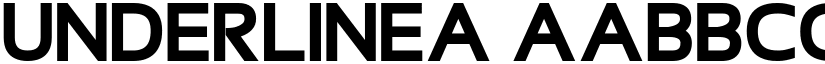 Underlinea font