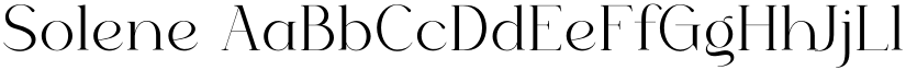 Solene font