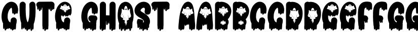Cute Ghost font