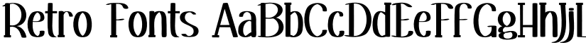 Retro Fonts font