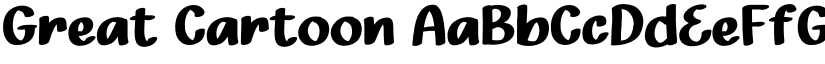 Great Cartoon font