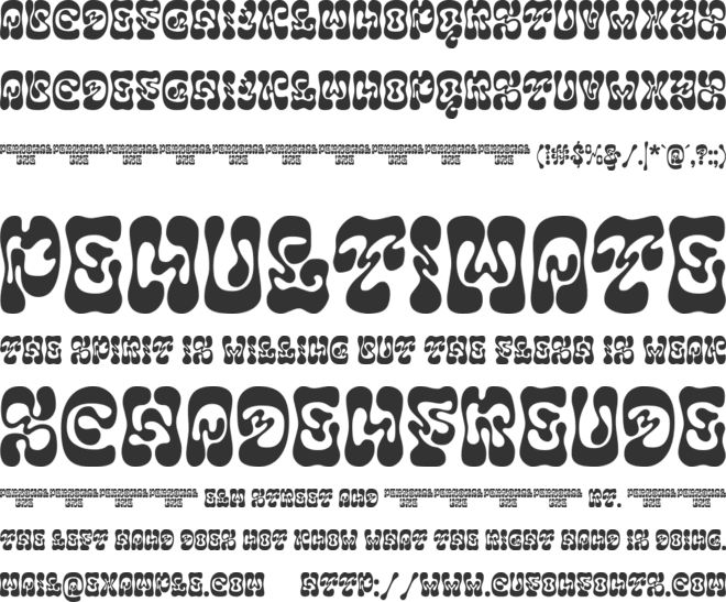 Windah Slimer font preview