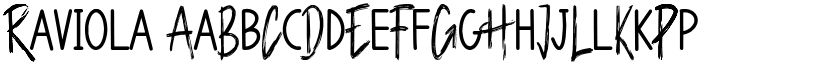 Raviola font