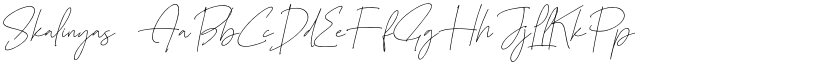 Skalinyas font