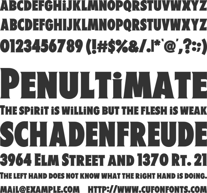 Fd Liondales Free font preview