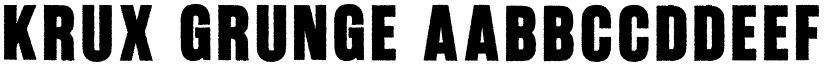 Krux Grunge font