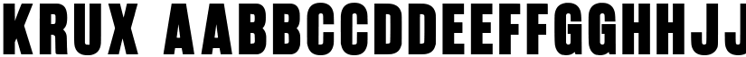 Krux font