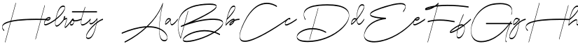 Helroty font