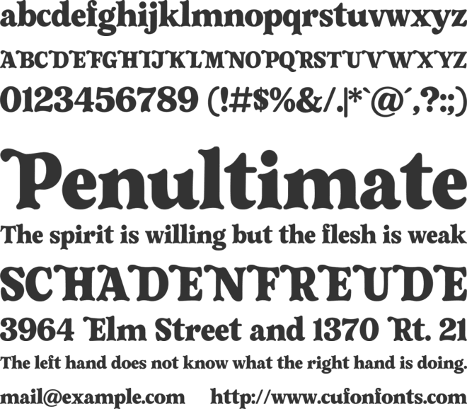 Beach Breaker font preview