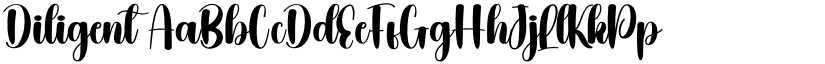 Diligent font