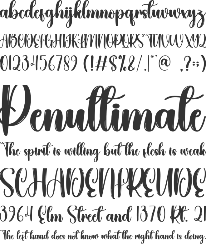 Christmas Olympics font preview