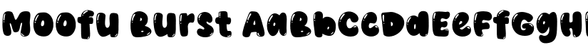 Moofu Burst font