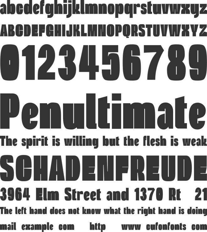 Palmegandia Personal Use font preview