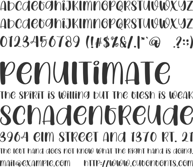 Retro Train font preview