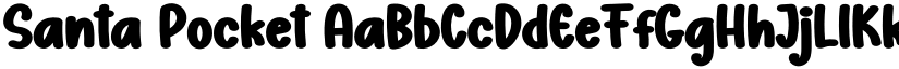 Santa Pocket font