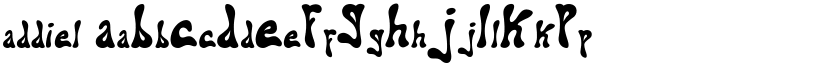addiel font
