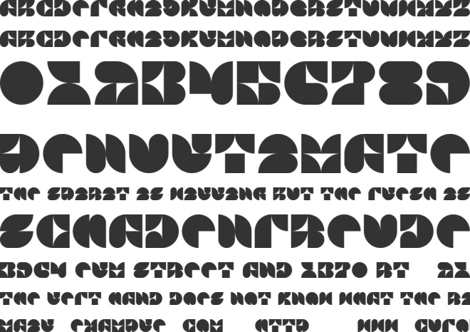 Nebo  font preview