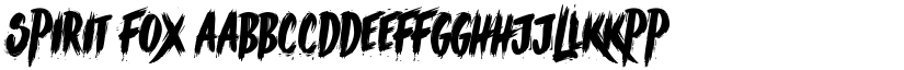 Spirit Fox font