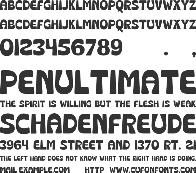 Crupies Free font preview