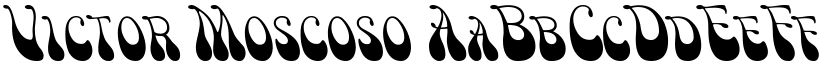 Victor Moscoso font