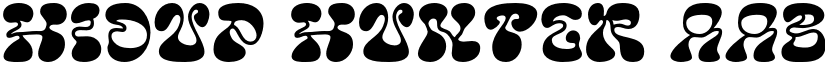 Hidup Hunter font