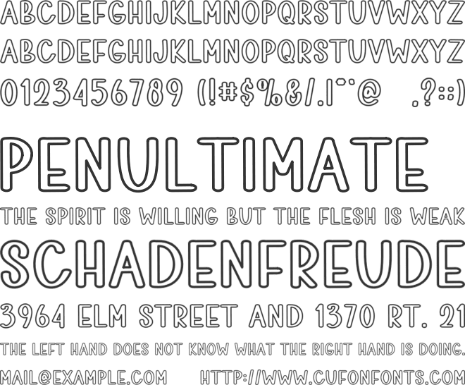 Lovely Summer font preview