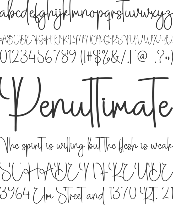 Biscuit Christmas font preview