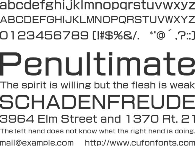 SCIDGona font preview