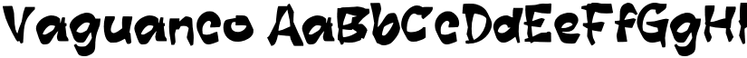 Vaguanco font