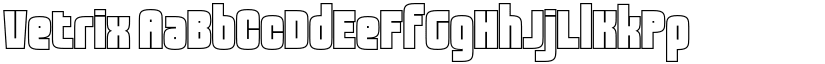 Vetrix font