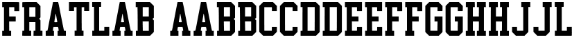 Fratlab font