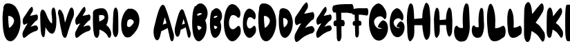 Denverio font
