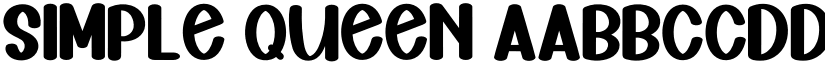 Simple Queen font