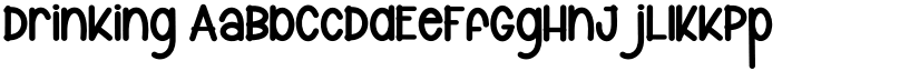 Drinking font