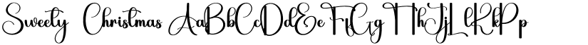 Sweety  Christmas font