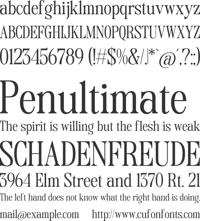 Magice Berries font preview