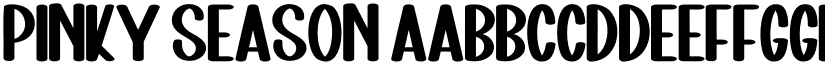 Pinky Season font