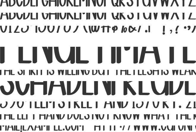 Welcome Halloween font preview