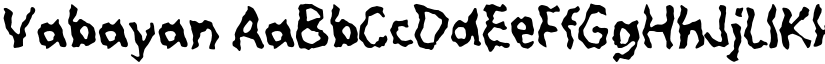 Vabayan font
